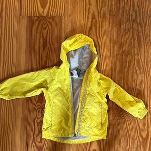 LL Bean 4t toddler rain jacket